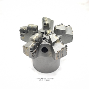 153mm 5 lưỡi PDC kim cương không lõi khoan bit khai thác các bộ phận máy cho đá sỏi cắt loại đúc công cụ khoan - Product Image 1