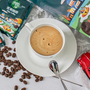 มาเลเซียนำเข้า2-in-1 3-in-1ปราศจากน้ำตาลกาแฟลาเต้เข้มข้นให้ความสดชื่นหวานบรรจุในถุง - Product Image 5