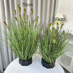 Ramillete de Plástico Decorativo <span class=keywords><strong>para</strong></span> Jardinería, Planta Artificial <span class=keywords><strong>para</strong></span> Decoración del Hogar, Flores Artificiales - Product Image 2