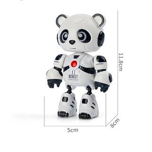 Giocattolo Robot in Metallo MY66-Q1206 Robot Panda Intelligente <span class=keywords><strong>Super</strong></span> BO con Registrazione Musica e Luci per Bambini - Product Image 4