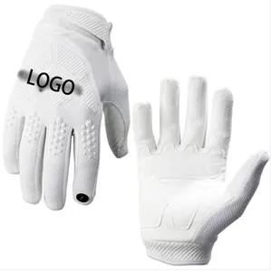 Neue Produkte Reit handschuhe Schwarz Weiß Unisex OEM Logo Fahrrad handschuhe