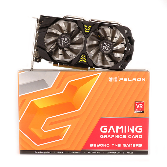 Brand New AMD Radeon RX580 8GB Gaming Graphics Card Desktop RX580 8GB GDDR5 256-bit 2048SP 6-pin Dual Fan PC Video Card