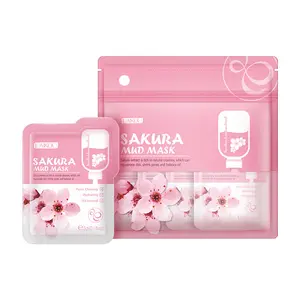 Oil Control Sakura Extract Series Máscara personalizada Deep Cleaning Skin Care Products para mulheres