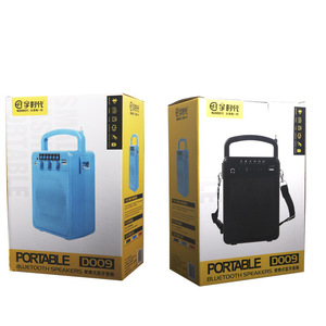 Yu Era Portable Speaker With Microphone Support Rechargeable <b>Battery</b> Outdoor Use <b>Square</b> Dance High Volume - Product Image 4