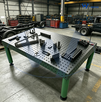 Table de soudage 3D robuste 1000*800*200mm, plateforme de fixation en acier à haute capacité de charge pour atelier industriel