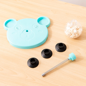 Distributeur de friandises pour animaux de compagnie, jouet interactif en plastique pour chiens et chats avec fonction de distribution de friandises - Product Image 4