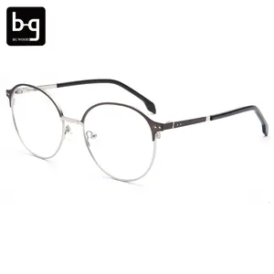Di alta Qualità retro occhiali in metallo Rotondo cornice occhiali occhiali in metallo telaio, occhio di vetro cornici per gli uomini