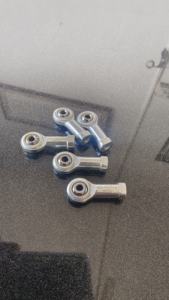 ลูกปืนปลายก้านเกลียว M6 M8 M10 M20 ขนาด 3/4 5/8 7/8 11/16 นิ้ว ข้อต่อพวงมาลัยแบบไฮม์ ปลายก้าน - Product Image 3