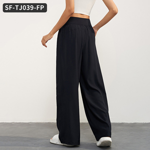 Leggings de fitness pour femmes de haute qualité Leggings personnalisés avec poches pantalons pour femmes pantalons de yoga évasés personnalisés pantalons de yoga évasés - Product Image 2