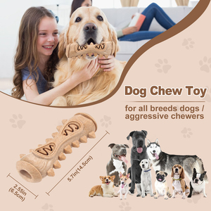 Juguetes Masticables para Perros de WPC, Ecológicos, No Tóxicos, Interactivos, para Limpieza Dental, Duraderos, Estilo Moderno de Dibujos Animados - Product Image 2