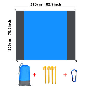 Alfombra de Playa Personalizada Resistente a la Arena, Ligera, Duradera, de Secado Rápido, Alfombra de Picnic para Acampar, Alfombra de Playa Impermeable - Product Image 6