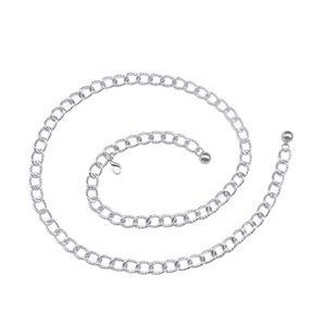 สร้อยคาดเอวเงินทิเบตพร้อมจี้รูปทรงกลม สไตล์ฮิปฮอป สร้อยคล้องตัวสำหรับผู้หญิง เครื่องประดับสำหรับใส่ทุกวัน - Product Image 5