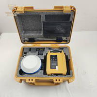 Récepteur GNSS RTK portable à 1408 canaux avec corps en alliage de magnésium et fonction de relevé d'inclinaison IMU pour projets de cartographie topographique terrestre
