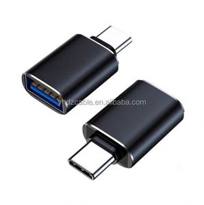 OTG <b>USB</b> 3.0 <b>Type</b>-<b>C</b> Male <b>to</b> Female <b>Adapter</b> Laptop & Mobile DC Output Aluminum Alloy Power <b>Adapter</b> - Product Image 1