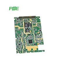 Fabricante de placas de circuito impreso (PCB) de 1-40 capas para el sector sanitario, con máscara de soldadura verde/negra y ensamblaje PCBA de alta complejidad.