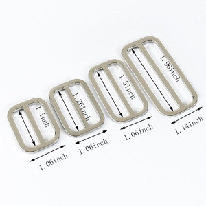 Hebillas Deslizantes para Correas de Bolso Deepeel BF675, Accesorios de Ferretería para Bolsos, Hebilla de Ajuste de Correa con Esquinas Redondeadas - Product Image 3