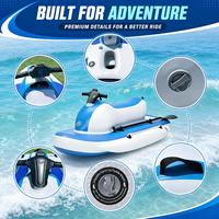 Jet ski gonflable électrique commercial en PVC épais à structure Drop Stitch