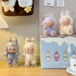 Commercio all'ingrosso trasparente trasparente custodia protettiva per bambola Figure protettore scatole misteriose sacchetti regalo scatole di immagazzinaggio - Product Image 5