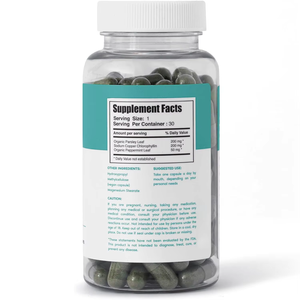 Oem פרטי תווית גוף קסם chlorophyll קפסולות 30 קפסולה עם עלה פטרוזיליה אורגני עלה עבור מבוגרים - Product Image 4