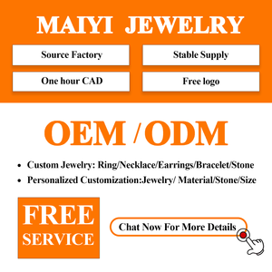 Cincin Emas Kuning 14K/18K MaiYi Custom dengan Berlian CVD Potongan Princess 1.2ct, Berlian Laboratorium, Emas Solid untuk Pernikahan dan Pertunangan - Product Image 6