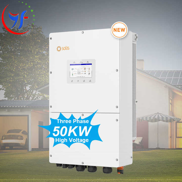 Hot Sale Solis Hybrid Inverter 50kw 3 Phase 220v High Voltage Energy ...