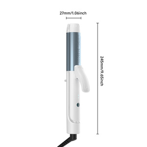 Fer à <span class=keywords><strong>boucler</strong></span> électrique <span class=keywords><strong>professionnel</strong></span> automatique en céramique de haute qualité, rotatif, portable, pour ondulations capillaires - Product Image 2