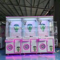 Machine distributrice de griffes d'arcade moderne pour intérieur, à monnayeur, avec garantie d'un an, idéale pour les centres de divertissement familial et les entreprises en démarrage.