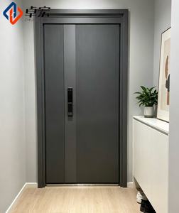 Porta in Acciaio Resistente ad Alta Sicurezza dal Design Postmoderno per Parchi e Uso Commerciale, Ben Sigillata e di Facile Manutenzione per Esterni/Interni - Product Image 1