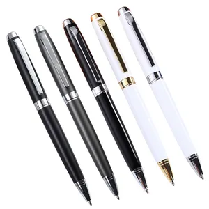 Manufacturers Promotion Gift Pen Business Rotary Pen Custom Logo Printed Metal Ball Pen