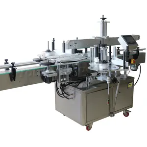 Flat Label Applicator Machine MT-500 Full Automatic 2 Side Label Applicator Flat Surface Labeling Sticker Machine For Cosmetics