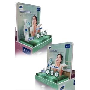 可定制PVC泡沫外汇展示架全彩零售促销支架组装展示架 - Product Image 5