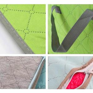 Bolsa de cama impermeable multifuncional, bolsa plegable parcial transparente debajo de la cama, caja de almacenamiento de ropa, cajas de almacenamiento, contenedores - Product Image 5