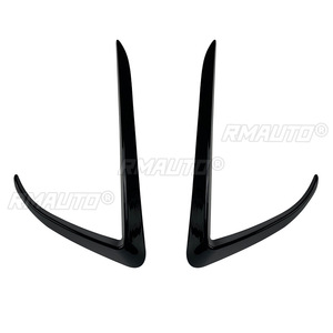 ชุดแต่งกันชนหน้าสีดำเงา/ลายคาร์บอน พร้อมสปอยเลอร์ข้าง ช่องระบายอากาศ ใบมีดกันลม สำหรับรถยนต์เทสล่า รุ่น 3 ปี 2017 ขึ้นไป - Product Image 3