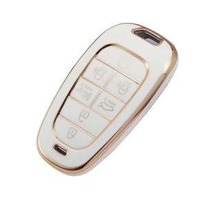 Cho Hyundai chìa khóa xe phụ kiện hình ảnh nổi tiếng thiết kế mềm TPU Chất liệu <span class=keywords><strong>Key</strong></span> trường hợp bìa GS GLS bảo vệ mô hình giọng chìa khóa xe - Product Image 2
