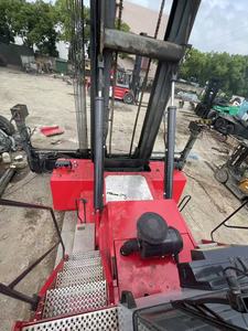 รถยกตู้คอนเทนเนอร์ไฟฟ้า Kalmar DCE80/DCE90 ขนาด 8/9 ตัน พร้อมระบบไฮดรอลิกย้ายตู้ด้านข้าง เสากระโดงสองตอน รองรับการวางซ้อน 7 ชั้น - Product Image 4
