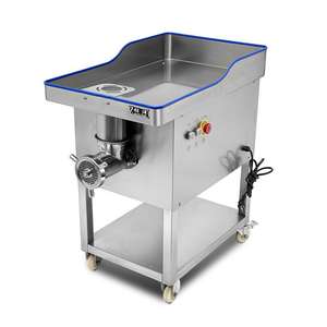 เครื่องบดเนื้อไฟฟ้าเชิงพาณิชย์ เครื่องยัดไส้กรอกอัตโนมัติ สำหรับเนื้อวัว/หมู/ปลา โรงอาหารและร้านอาหาร - Product Image 4