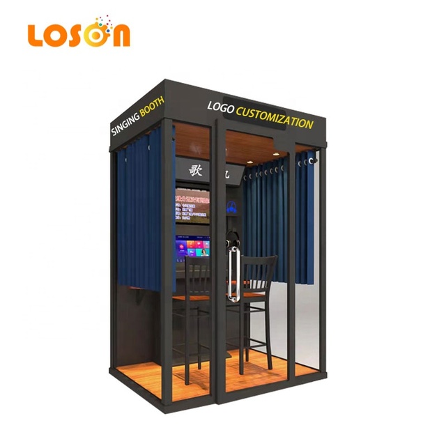 Singing Video Music Digital Coin Operated Electronic KTV Room Mini Karaoke Booth Jukebox Machine Gaming Equipment