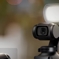 Mini lampe de remplissage LED magnétique rechargeable pour caméra Pocket 3, avec batterie intégrée de 200 mAh, 3W, 2800k-6500k, pour M21 ABS