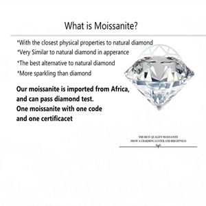 Csja — boucles <span class=keywords><strong>d</strong></span>'oreilles pendantes en argent 925, bijou en forme de trèfle, en pierre précieuse, 0.6 carats, <span class=keywords><strong>test</strong></span>é, Original - Product Image 5