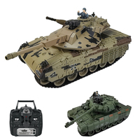 Juguete de simulación 1:18 para coche, modelo de 2023G, recargable, 16 canales, Control de Radio, bala suave, tanque de derrape, bola de Gel de disparo, novedad de 2,4