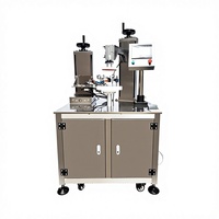 Machine d'enroulement de ruban verticale semi-automatique électrique, haute efficacité, économie d'énergie, pour sceller des pots transparents de chocolat et de biscuits