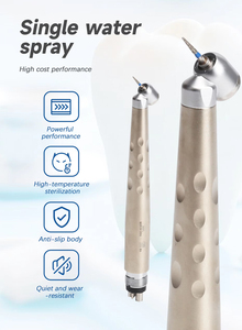 Oferta Especial: Turbina Dental de Alta Velocidad con Diseño Antideslizante y Orificios, Rotación Estable para Clínicas de Odontología Estética y Cosmética - Product Image 2