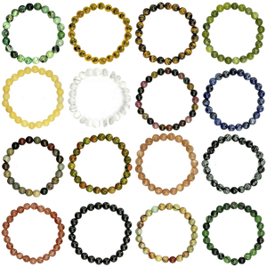 Bracelets en pierres naturelles, style bohème unisexe, bijoux cadeau pour tous les jours - Product Image 3