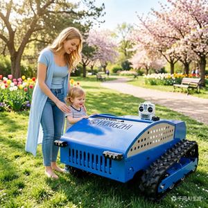 เครื่องกำจัดวัชพืชแบบรีโมท Smart Choice รุ่นมินิ สำหรับกำจัดหญ้า ดีไซน์ Zero Turn พร้อมโปรโมชั่นลดราคาพิเศษ - Product Image 3