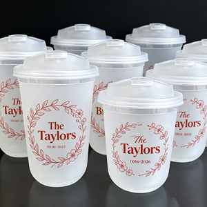 Vaso de Recuerdo Personalizado de 12oz/14oz para la Celebración del Día de la Independencia de EE. UU. 2027, para Fiestas y Bodas, Personalizado para Invitados, Banquetes y Aniversarios - Product Image 1