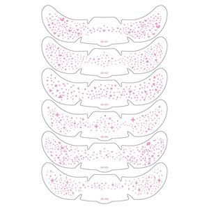 Holographic Multichrome Glitter Freckles Temporary Tattoo Waterproof Sparkle Face Body White Paper Patches - Product Image 2