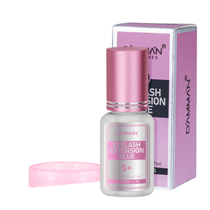 Pegamento para Extensión de Pestañas Líquido DAMMAN No.15, Secado Rápido en 1 Segundo, Fuerte, Negro, Resistente al Agua, Vegano, Sin Olor, Adhesivo para Pestañas de 7 ml, Profesional - Product Image 1