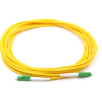 Lcapc Patch Cord Cable De Fibra Ptica 9/125 Yellow LSZH Fiber Optic Patch Cord Singlemode OS2 Fiber Patch Cord Lclc 2 Meters