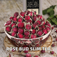 Sachets de thé amincissant premium aux bourgeons de rose - Parfum frais, thé en vrac 100% naturel en sachet et en emballage en vrac