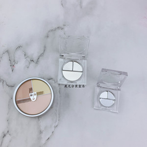 Paleta Transparente Vacía de Tres y Seis Colores para Muestras de Lápiz Labial y Corrector, Envase Cosmético Ecológico - Product Image 3